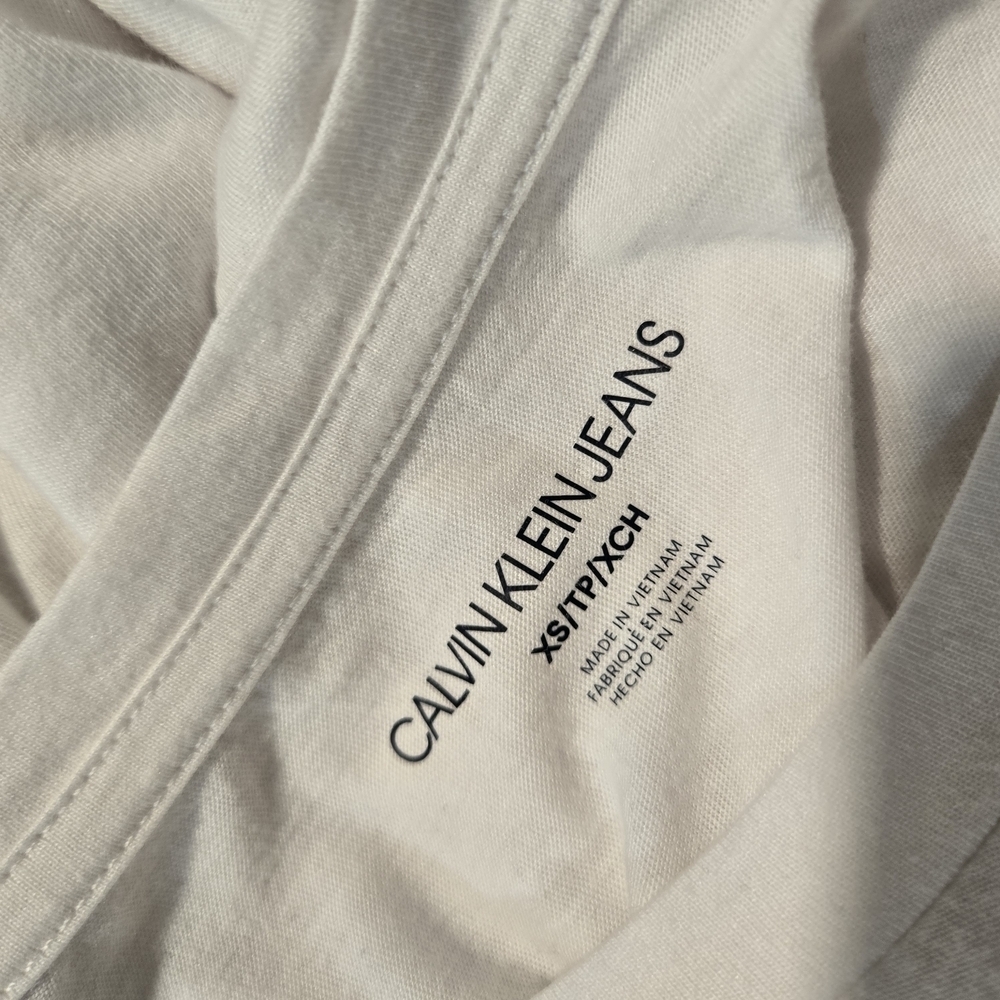 Calvin Klein Logo T-Shirt – White - Picture 9 of 10
